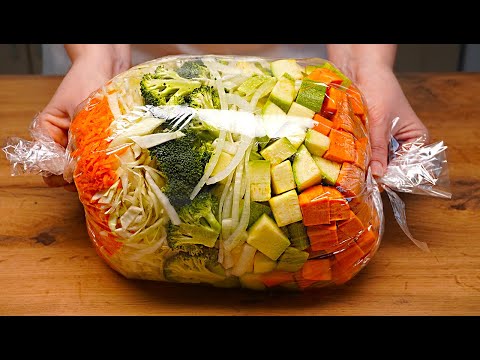 Now I don't fry or boil vegetables anymore! 3🔝 top recipes. I eat day and night and lose weight fast