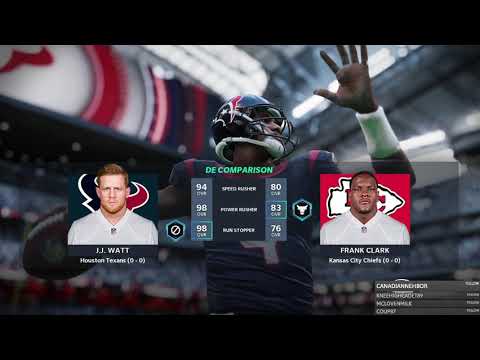 Madden21 - FF League - Texans vs Ravens week 2