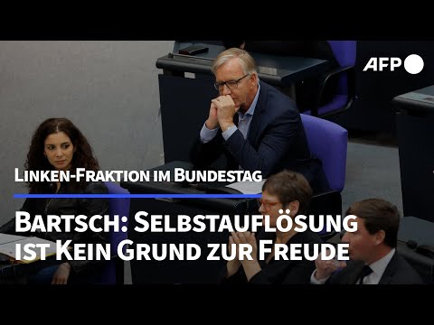 Bartsch: Selbstaufl&amp;ouml;sung der Linksfraktion &amp;quot;kein Grund zur Freude&amp;quot; | AFP