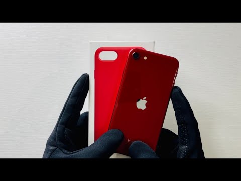 Unboxing iPhone SE Product RED &amp; Camera Test