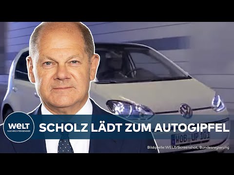 SCHOLZ VERSAMMELT AUTOMOBILRIESEN: Bundesregierung plant revolution&amp;auml;ren Schritt bis 2030