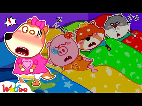 No! I Wet the Bed at Sleepover Party - Good Habits - Educational Videos for Kids🤩Wolfoo Kids Cartoon