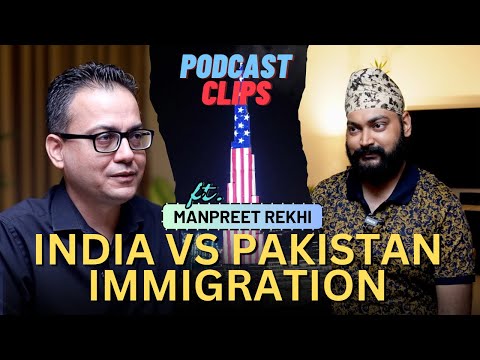 Mindset of Immigration in India vs Pakistan | Wali Khan Podcast Clips