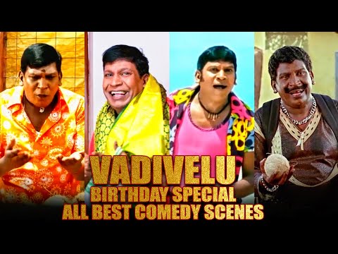 Vadivelu Birthday Special Best Comedy Scenes | Main Hoon Bodyguard, Dilwala The Real Man, Temper 2