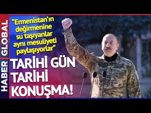 Aliyev'den D&uuml;nyaya &Ccedil;ok Net Karabağ Mesajı