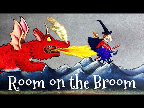 Room on the Broom Animated Bedtime story | Halloween vocabulary 