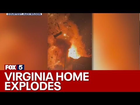 Virginia home explodes during search warrant execution | FOX 5 News