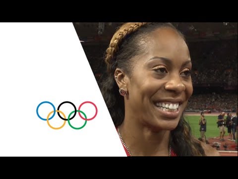 USA's Sanya Richards-Ross Wins Women's 400m Gold - London 2012 Olympics