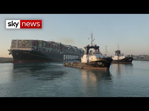 Suez Canal traffic moves after vessel is refloated