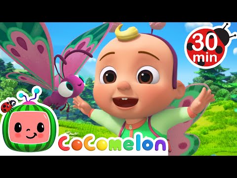 Butterfly Song | CoComelon JJ's Animal Time | Animal Songs for Kids