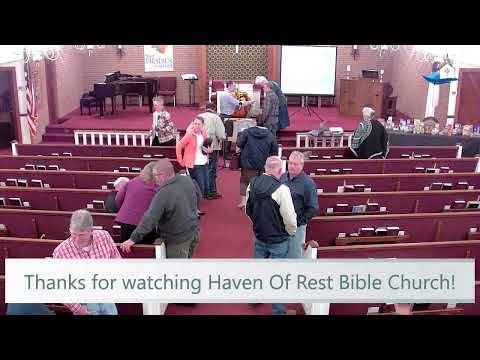 November 8, 2023 PM - Haven Of Rest Bible Church