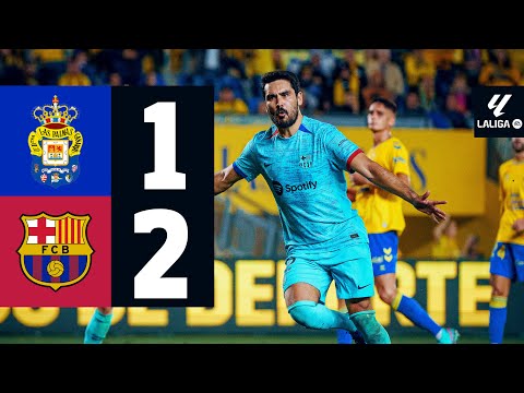 LAS PALMAS 1 vs 2 FC BARCELONA | LALIGA 2023/24 MD19