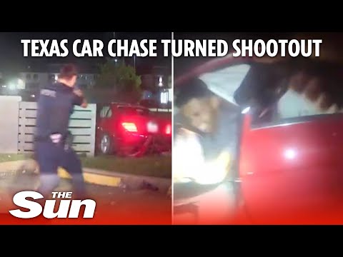 Dramatic car chase turns violent as deputy and K9 shot at by evading teen suspect