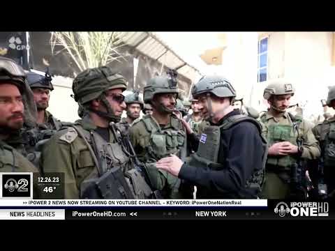 Pro-Palestinian Rally Held on the Streets in New York City 12.26.2023