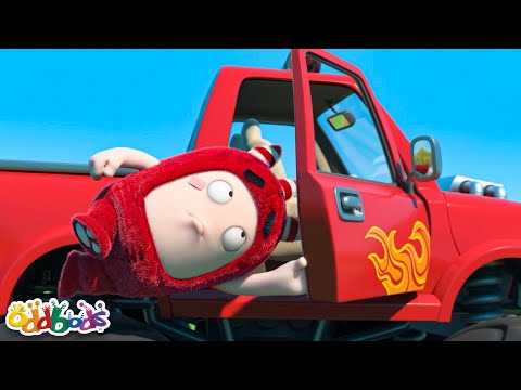 モンスター・トラック 👾  Oddbods 日本語  👾 オッドボッズ 👾 子供向けアニメ