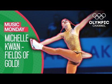 Michelle Kwan skates to Fields of Gold @ Salt Lake City 2002 | Music Monday