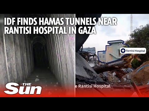 IDF finds Hamas tunnels near Rantisi Hospital in gaza