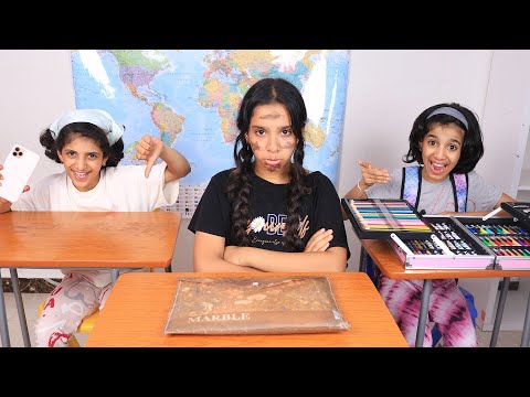 البنت الفقيرة ضد الغنية  ! و قصص مؤثرة ! شفا Poor vs rich girl and more funny videos skit