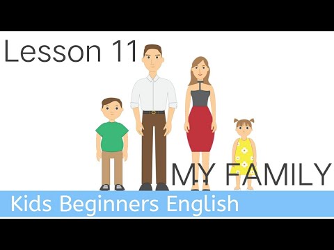 11. My Family? Kids ESL English Class