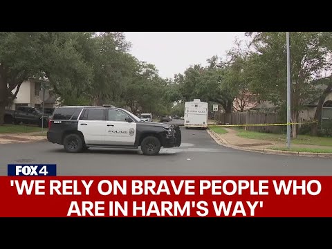 Texas police officer and suspect killed in a shooting