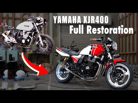 YAMAHA XJR400 Full restoration |Abandoned motorcycle for 21 years