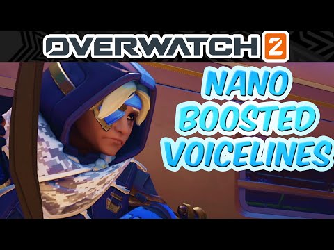 Overwatch 2 - All Ana Nano Boost Voice Lines