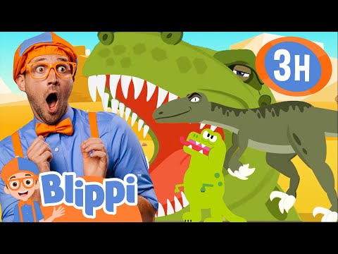 Blippi Created A Monster at Amy's Balloon Playground | Educational Videos for Kids