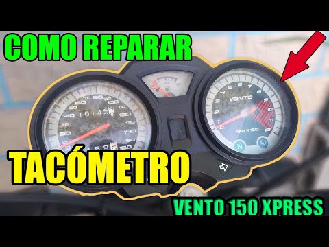 Reparaci&oacute;n de Tac&oacute;metro de Revoluciones a la VENTO 150 XPRESS