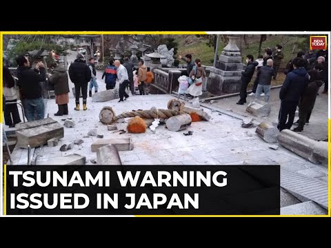 Japan Earthquake News: Japan Hit By Series Of Earthquakes, Sees 5-foot Tsunami Waves