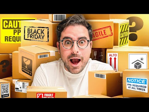 MEGA UNBOXING DEL BLACK FRIDAY!