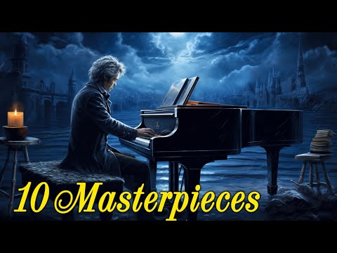 10 most beautiful masterpieces of classical music🎻 Classic masterpieces - Beethoven, Mozart, Tchaik