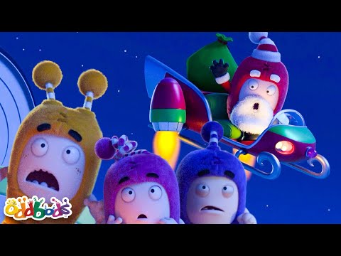 Santa from the Future | 1 Hour of Oddbods Holiday Full Episodes