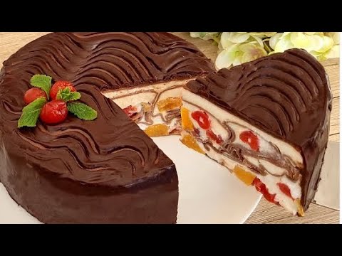 Few people make cakes like this! The most delicious cake made from simple products. NO OVEN!!