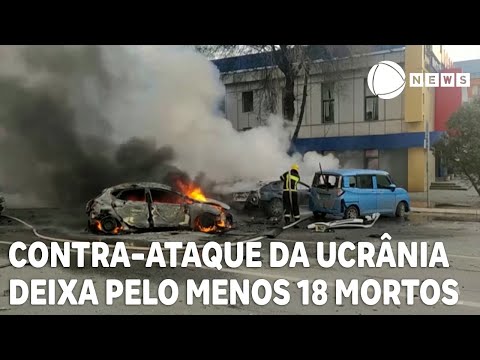 Contra-ataque da Ucr&acirc;nia deixa pelo menos 18 mortos