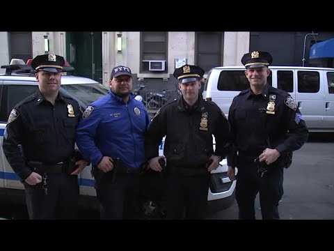 NYPD officers recognized for rescuing people trapped in fire