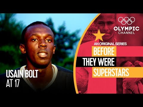 Usain Bolt at age 17 | Before They Were Superstars