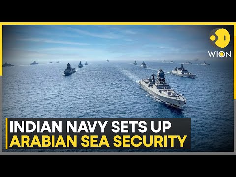 Indian Navy steps up Arabian Sea security, deploys frontline destroyers | WION