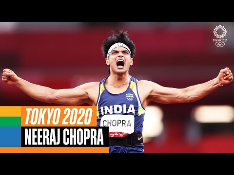 🇮🇳 Neeraj Chopra - Olympic Javelin Champion! 🥇