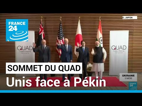 Sommet du Quad : les Etats-Unis, le Japon, l'Australie et l'Inde unis face &agrave; P&eacute;kin &bull; FRANCE 24