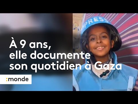 Guerre Isra&euml;l - Hamas : &agrave; 9 ans Lama Abujamous filme son quotidien &agrave; Gaza