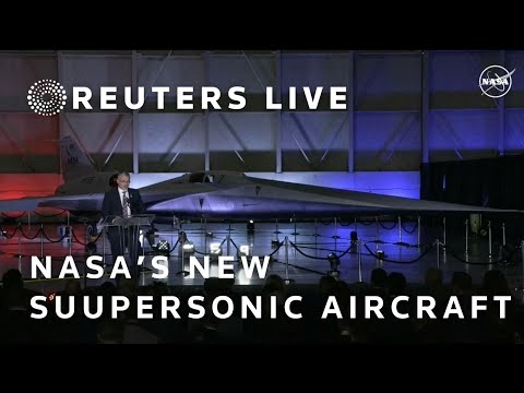 LIVE: NASA reveals its X-59 supersonic aircraft