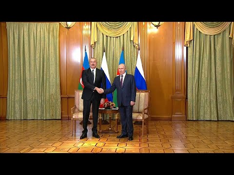 Putin meets Azerbaijan leader Aliyev ahead of Armenia talks in Sochi | AFP