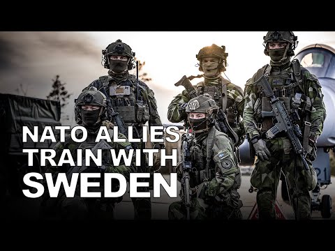 NATO Allies train with Sweden 🇸🇪 as it prepares to join the Alliance