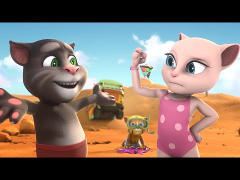 Beach Day in the Desert | Talking Tom &amp; Friends | Cartoons for Kids | WildBrain Toons