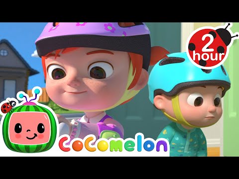 You Can Ride a Bike KARAOKE! | BEST OF COCOMELON! | Sing Along With Me! | Moonbug Kids Songs