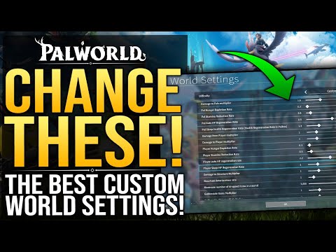 Palworld - BEST CUSTOM WOLRD SETTINGS - Everything You Need To Know About About Creating Your Own