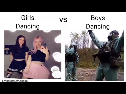 Girls Dancing vs Boys Dancing