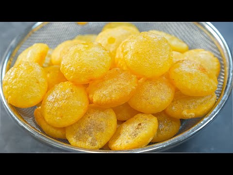 Amazing Potato Recipes!! Super Crispy Bubble Potato Chips ! Potato Snack tasty!