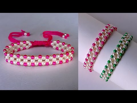 Diy Easy bracelet || How to make beads bracelet || friendship band / bracelet