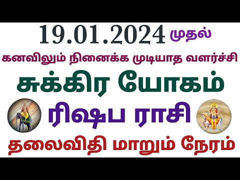 rishaba rasi sukra peyarchi palangal in tamil 2024 சுக்கிர பெயர்ச்சி பலன் 24 தமிழ் sukra puthi palan